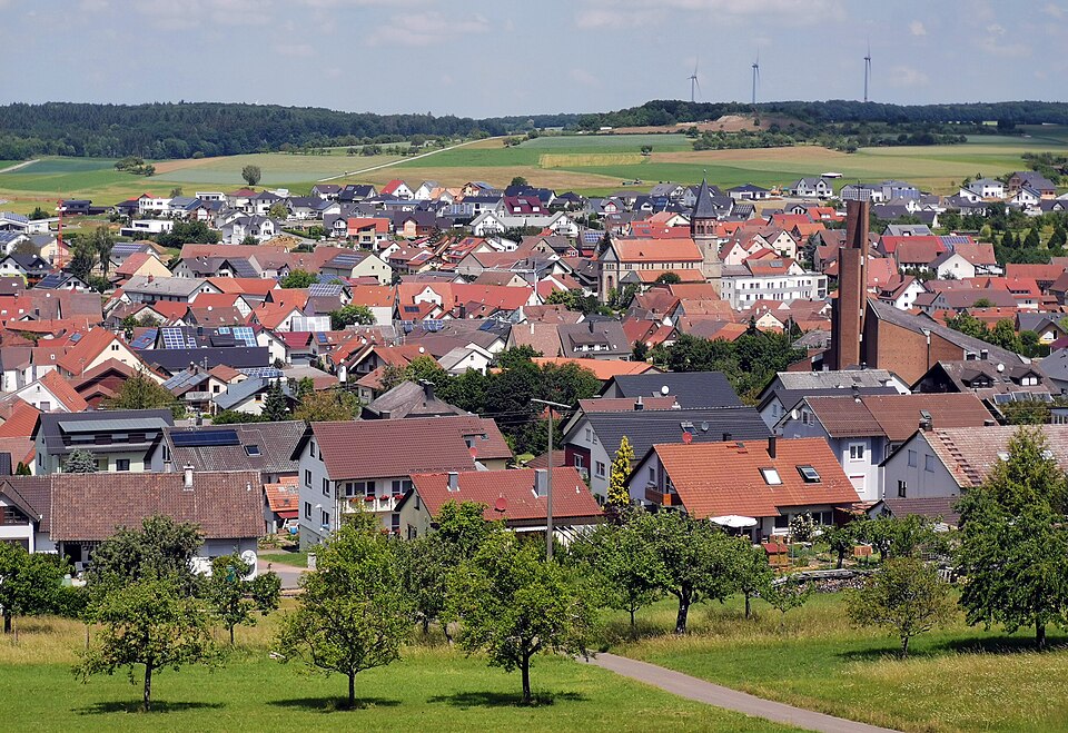 Wärmepumpe-Gurus in Assamstadt – Ansicht von Assamstadt (Foto: Aleister26) Wärmepumpe-Gurus in Assamstadt – Ansicht von Assamstadt