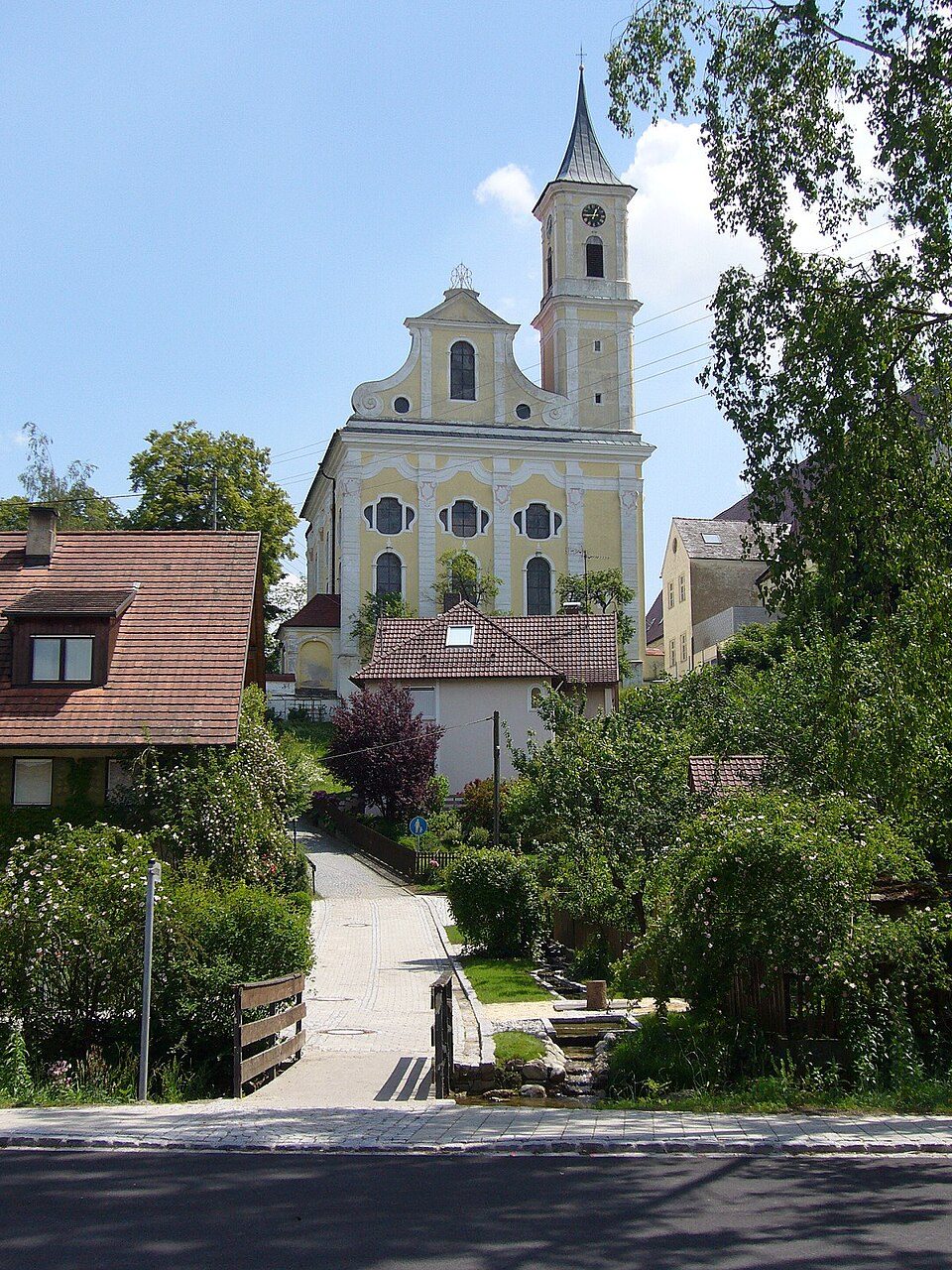 Wärmepumpe-Gurus in Buxheim – Pfarrkirche (Foto: Konrad Lackerbeck) Pfarrkirche in Buxheim – Wärmepumpe-Gurus vermittelt Fachbetriebe in Buxheim