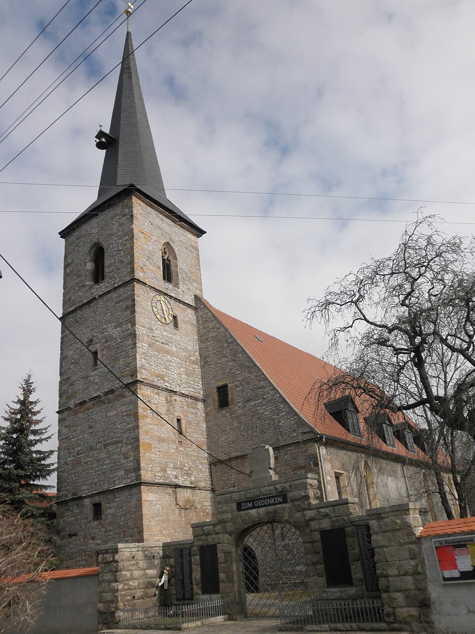 Wärmepumpe-Gurus in Elxleben – Kirche (Foto: Wikswat) Kirche in Elxleben – Wärmepumpe-Gurus vermittelt Fachbetriebe in Elxleben
