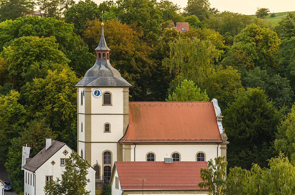 Wärmepumpe-Gurus in Euerbach – Ansicht von Euerbach (Foto: Tilman2007) Wärmepumpe-Gurus in Euerbach – Ansicht von Euerbach