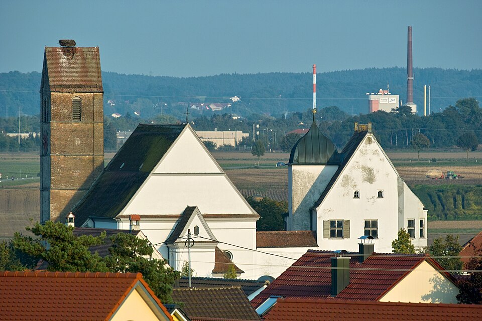 Wärmepumpe-Gurus in Gablingen – Pfarrkirche (Foto: My view) Pfarrkirche in Gablingen – Wärmepumpe-Gurus vermittelt Fachbetriebe in Gablingen