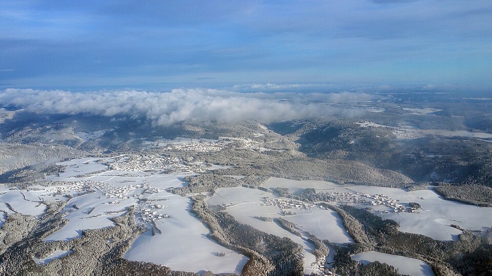 Wärmepumpe-Gurus in Höchenschwand – Ansicht von Höchenschwand (Foto: Hansueli Krapf) Wärmepumpe-Gurus in Höchenschwand – Ansicht von Höchenschwand