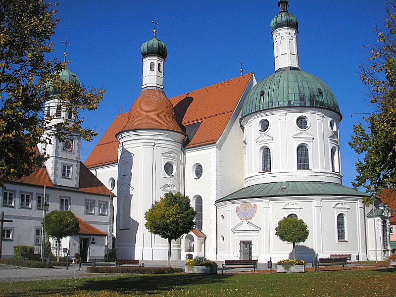 Wärmepumpe-Gurus in Klosterlechfeld – Kirche (Foto: No machine-readable author provided. Dark Avenger~commonswiki assumed) Kirche in Klosterlechfeld – Wärmepumpe-Gurus vermittelt Fachbetriebe in Klosterlechfeld