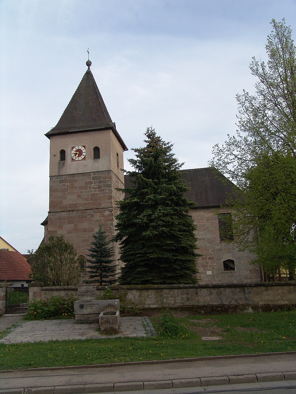 Wärmepumpe-Gurus in Langfurth – Ansicht von Langfurth (Foto: Tilman2007) Wärmepumpe-Gurus in Langfurth – Ansicht von Langfurth