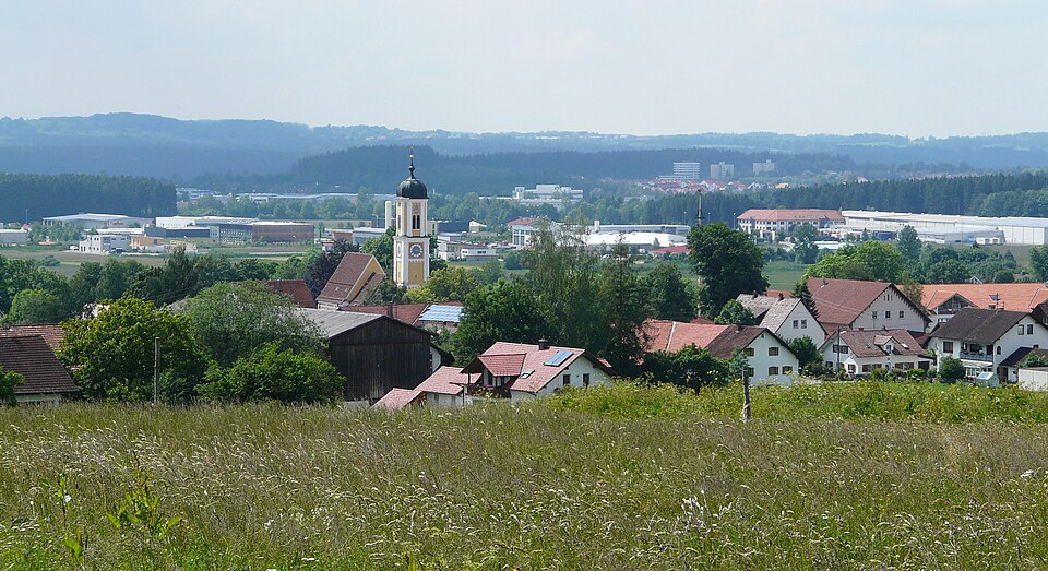 Wärmepumpe-Gurus in Mauerstetten – Ansicht von Mauerstetten (Foto: Flodur63) Wärmepumpe-Gurus in Mauerstetten – Ansicht von Mauerstetten