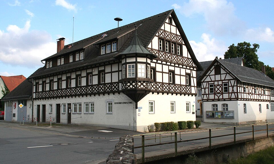 Wärmepumpe-Gurus in Meeder – Ansicht von Meeder (Foto: Störfix) Wärmepumpe-Gurus in Meeder – Ansicht von Meeder