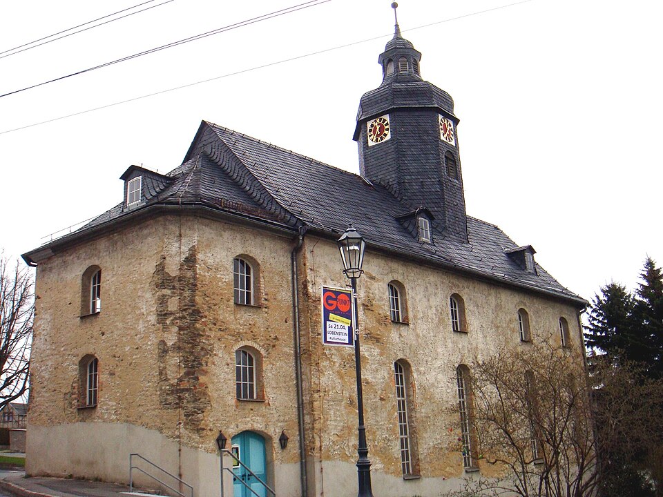 Wärmepumpe-Gurus in Remptendorf – Evangelische Kirche (Foto: BrThomas at German Wikipedia) Evangelische Kirche in Remptendorf – Wärmepumpe-Gurus vermittelt Fachbetriebe in Remptendorf