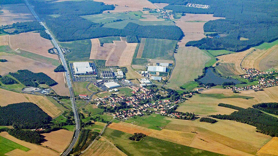 Wärmepumpe-Gurus in Thiendorf – Ansicht von Thiendorf (Foto: Brücke-Osteuropa) Wärmepumpe-Gurus in Thiendorf – Ansicht von Thiendorf