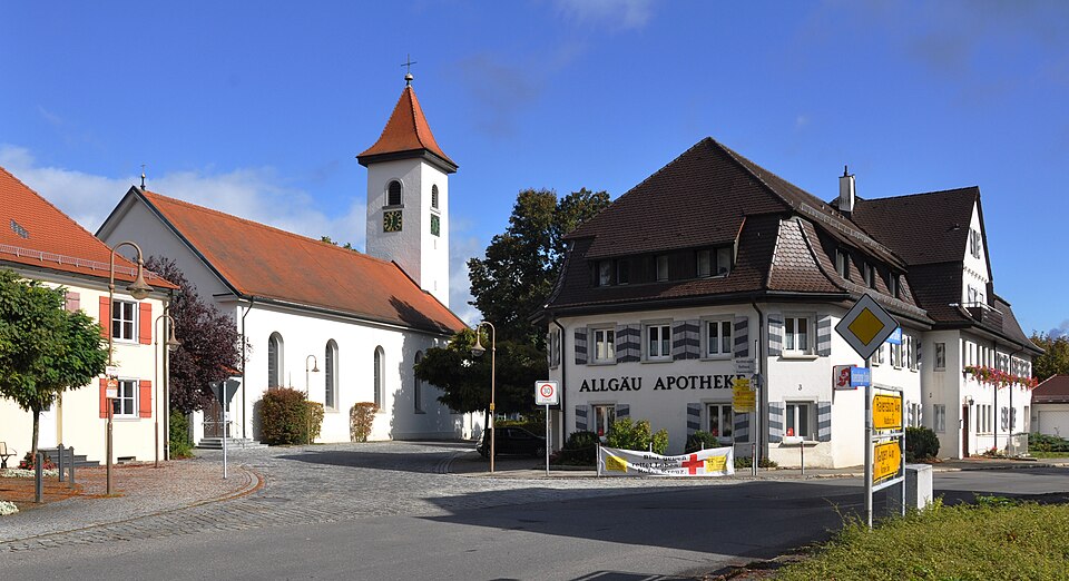 Wärmepumpe-Gurus in Vogt – Pfarrkirche (Foto: Andreas Praefcke) Pfarrkirche in Vogt – Wärmepumpe-Gurus vermittelt Fachbetriebe in Vogt