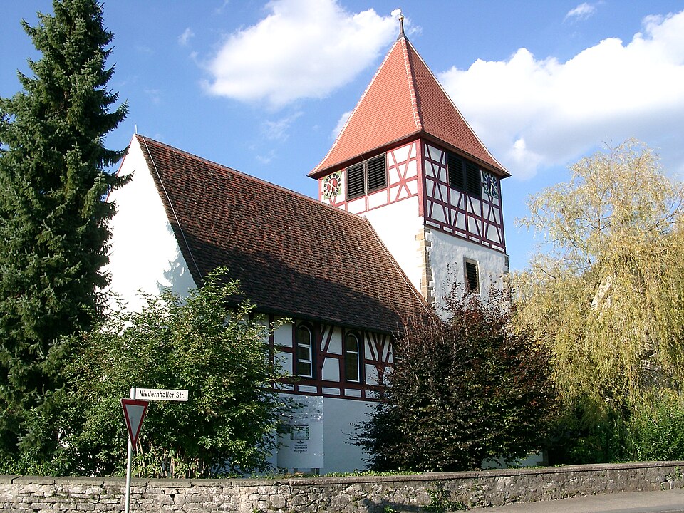 Wärmepumpe-Gurus in Weißbach – Evangelische Kirche (Foto: Rudolf Stricker) Evangelische Kirche in Weißbach – Wärmepumpe-Gurus vermittelt Fachbetriebe in Weißbach