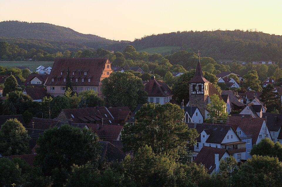 Wärmepumpe-Gurus in Zaberfeld – Ansicht von Zaberfeld (Foto: Yeerge) Wärmepumpe-Gurus in Zaberfeld – Ansicht von Zaberfeld